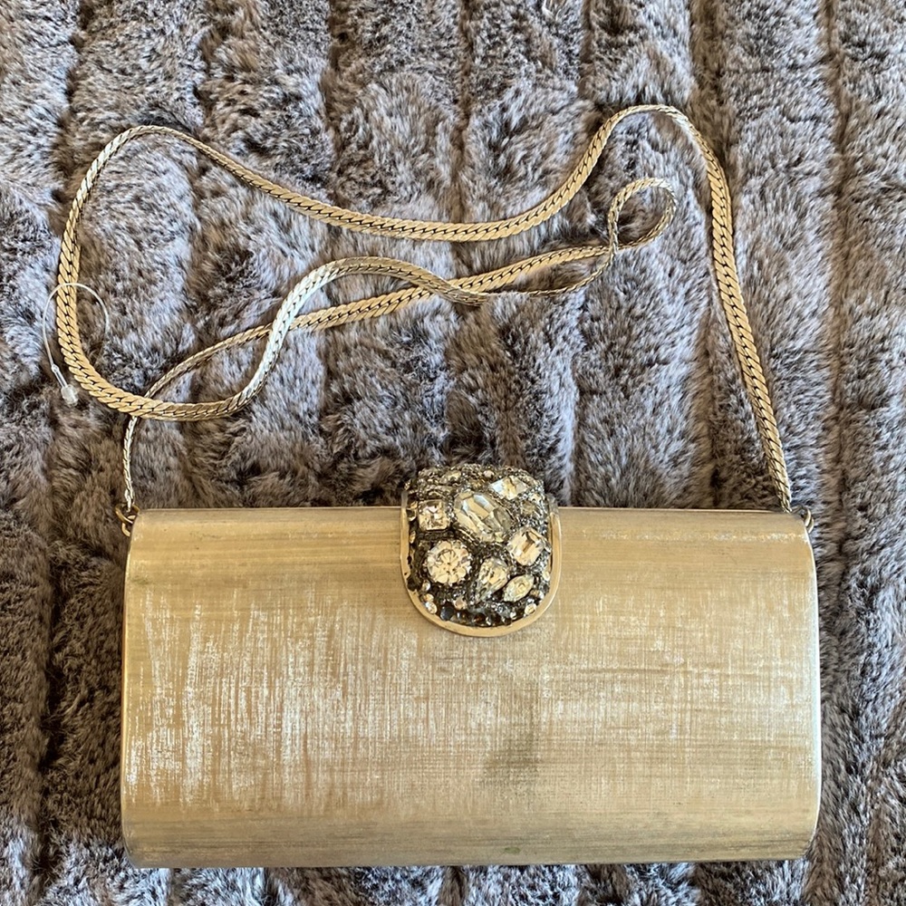 Greta Original Vintage Silver Purse